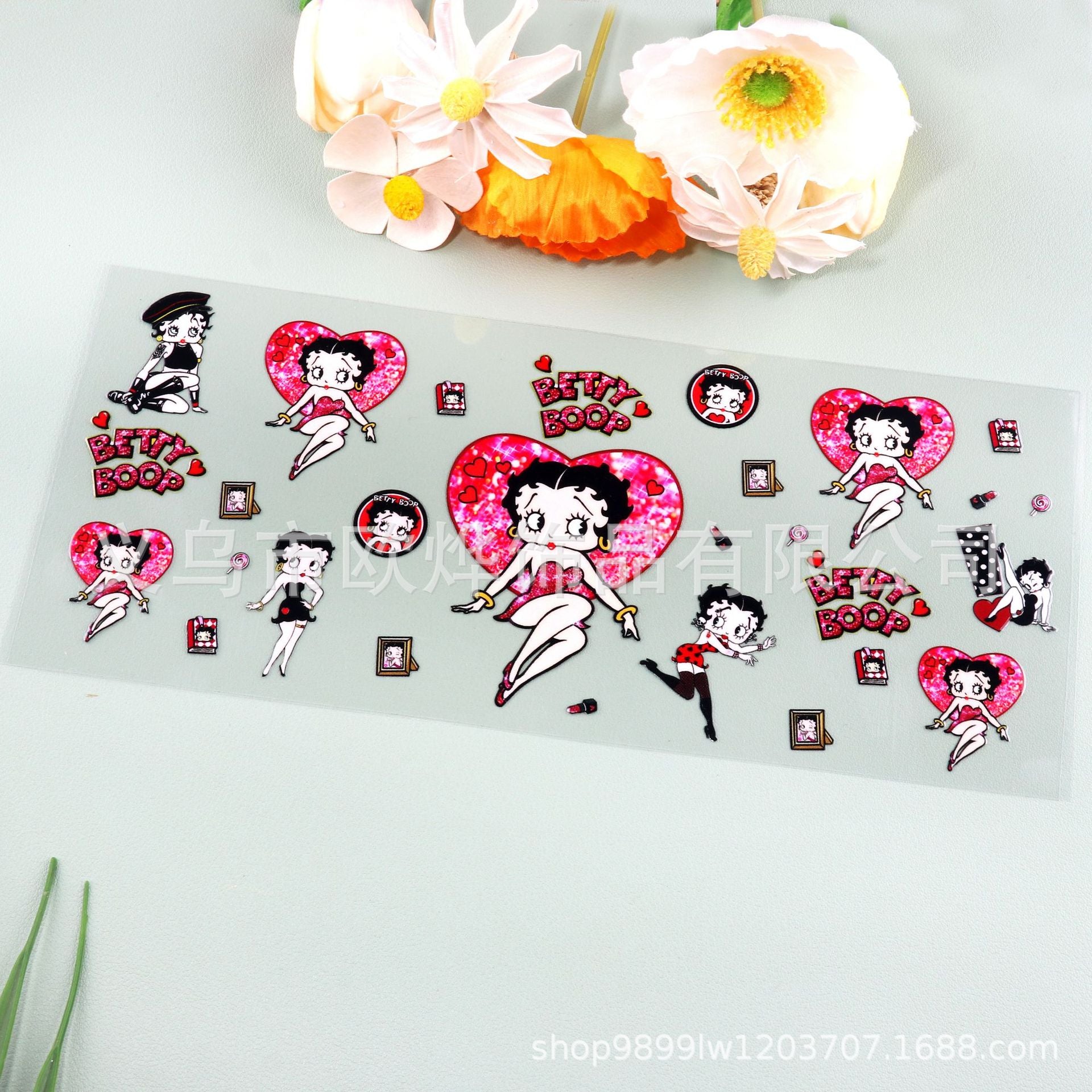 Wholesale 5pcs 16oz UVDTF transfer stickers